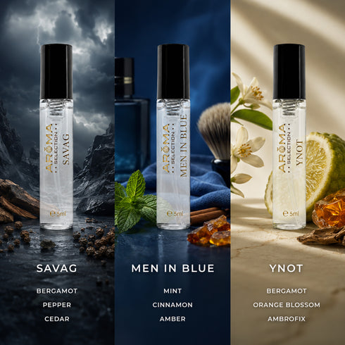 AROMA Selection 6 Scents Exclusivas Kit de Fragancias Perfume