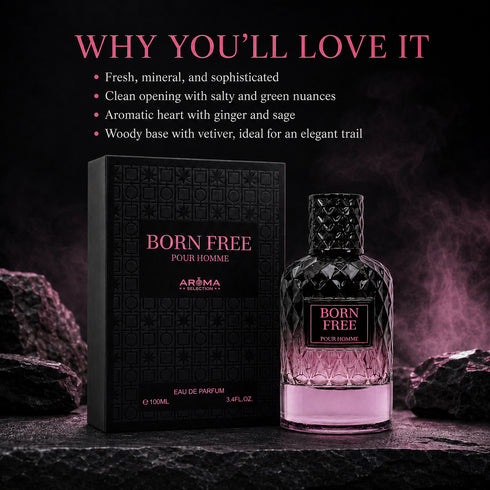 AROMA BORN FREE Exclusive Pour Homme Perfume