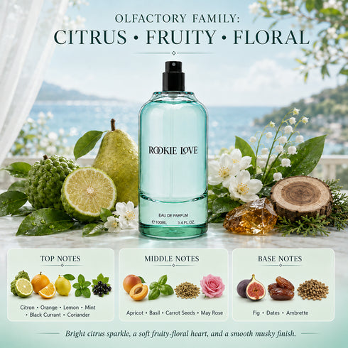 AROMA ROOKIE LOVE Youthful Freshness Natural Eau De Parfum