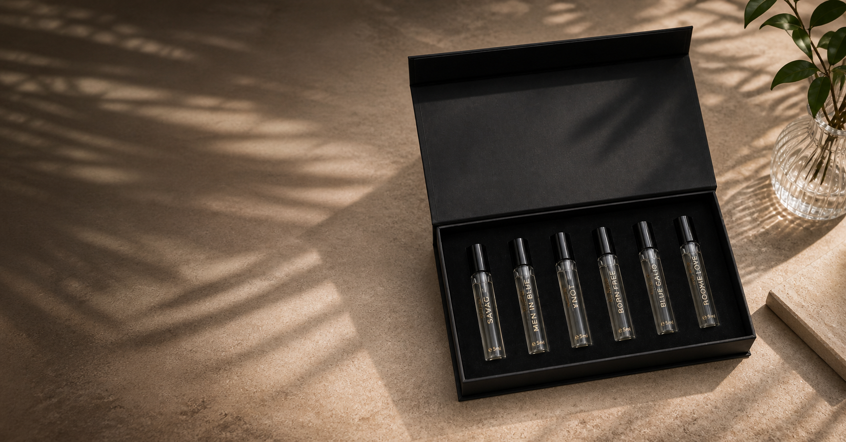 Aroma fragrance discovery collection